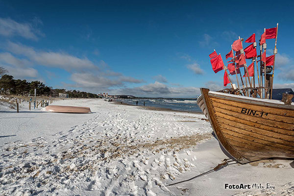 Strandurlaub im Winter Hotel Binz Rügen