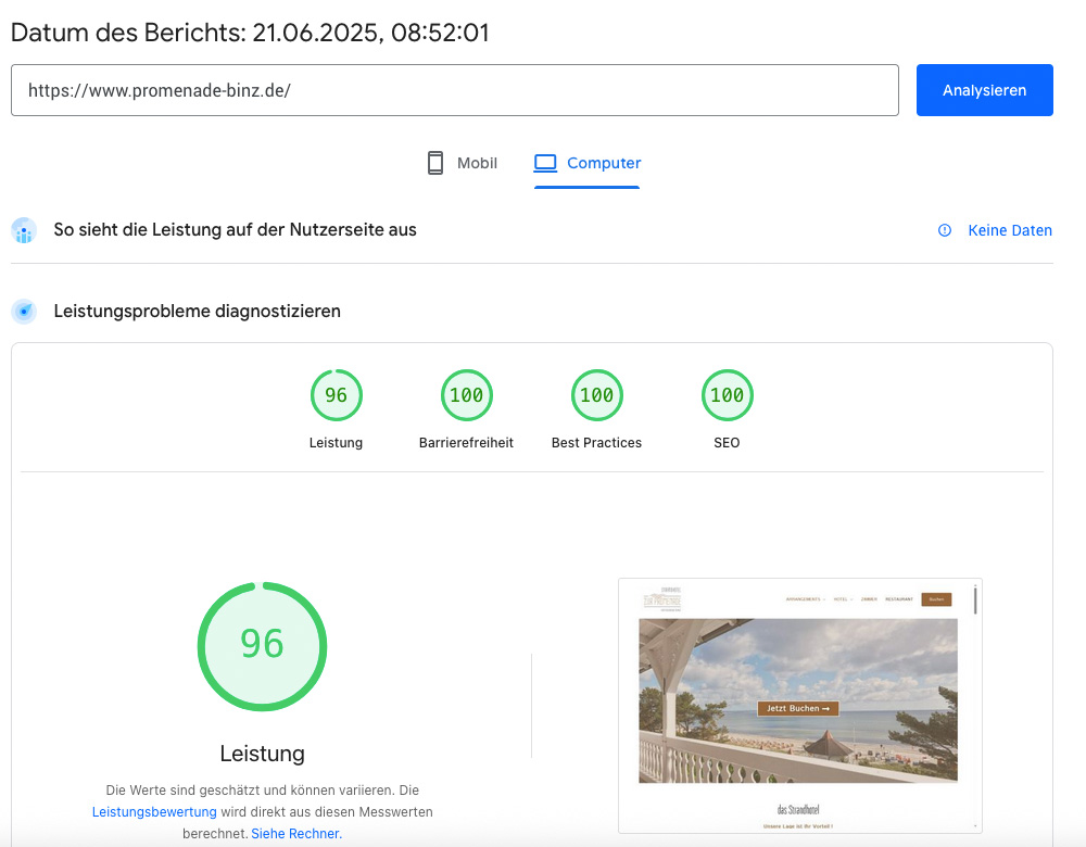 Datum des Berichts: 21.06.2025, 08:52:01